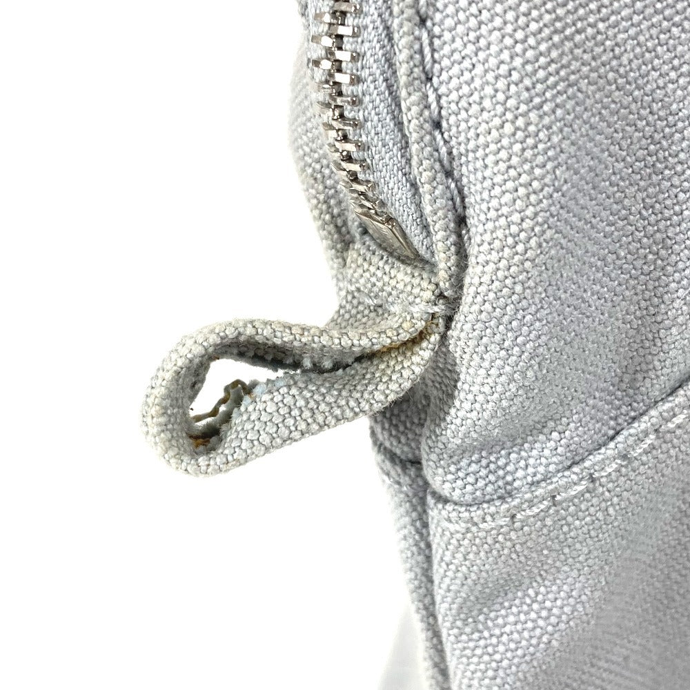 HERMES ベビー BABY おむつポーチ ポーチ GM ポーチGM メイクポーチ ポーチ トラベルポーチ 旅行ポーチ 化粧ポーチ レザー/キャンバス レディース グレー