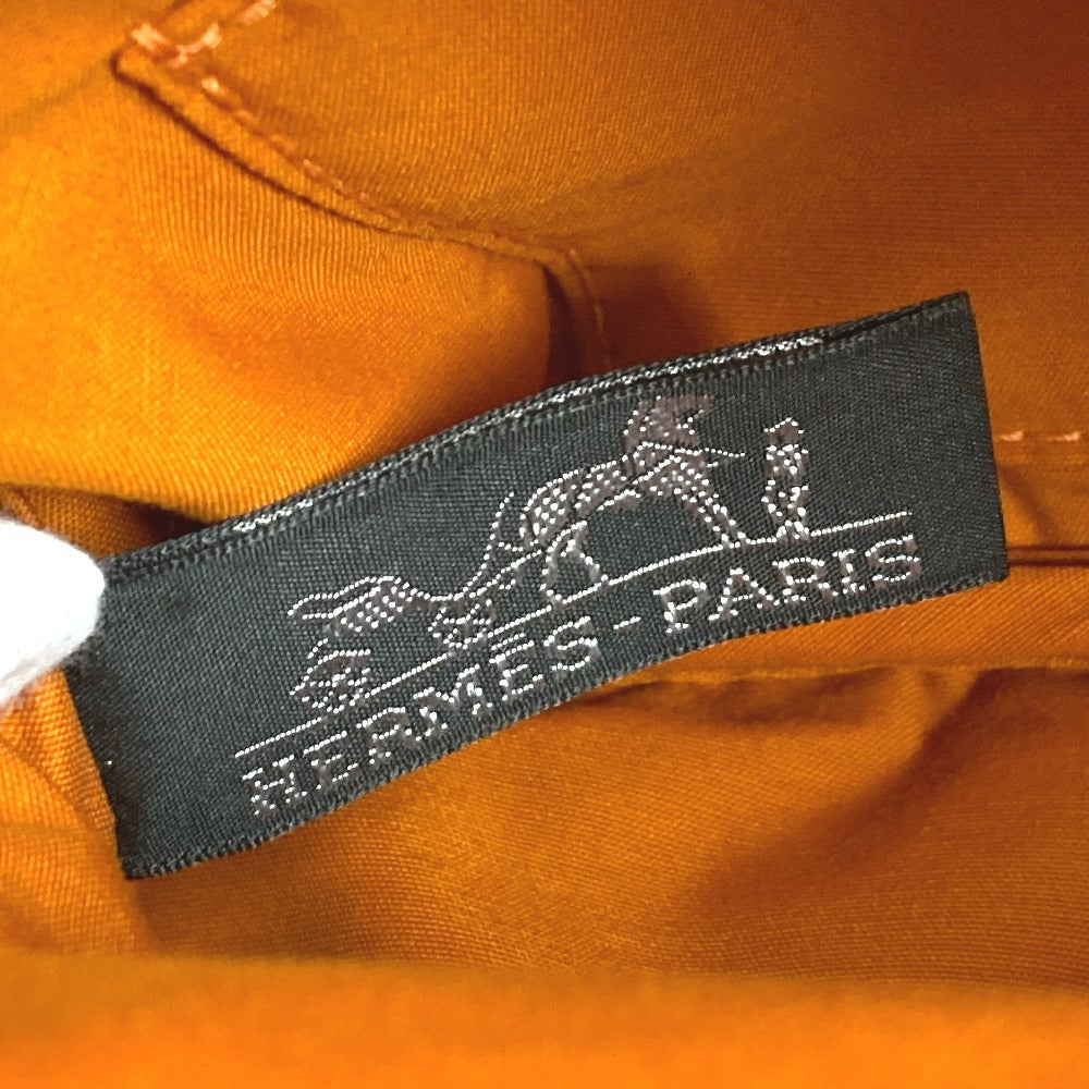 HERMES ボリードポーチ GM ボリードポーチGM メイクポーチ ポーチ 化粧ポーチ レザー/キャンバス レディース ピンク