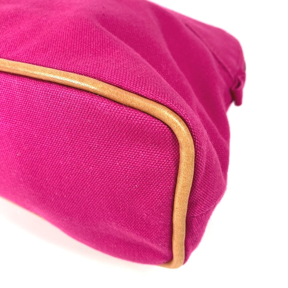HERMES ボリードポーチ GM ボリードポーチGM メイクポーチ ポーチ 化粧ポーチ レザー/キャンバス レディース ピンク