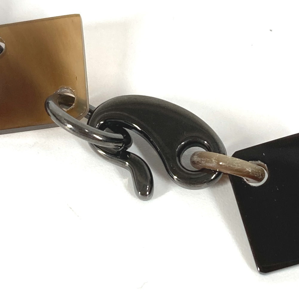 HERMES collier deva corne de buffle コリエ ディーヴァ バッファローホーン ロゴ アクセサリー ロングネックレス ネックレス バッファローホーン レディース マルチカラー