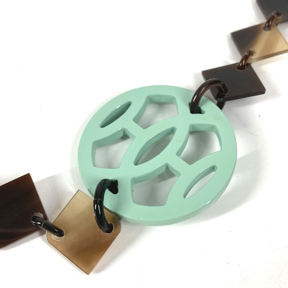 HERMES collier deva corne de buffle コリエ ディーヴァ バッファローホーン ロゴ アクセサリー ロングネックレス ネックレス バッファローホーン レディース マルチカラー