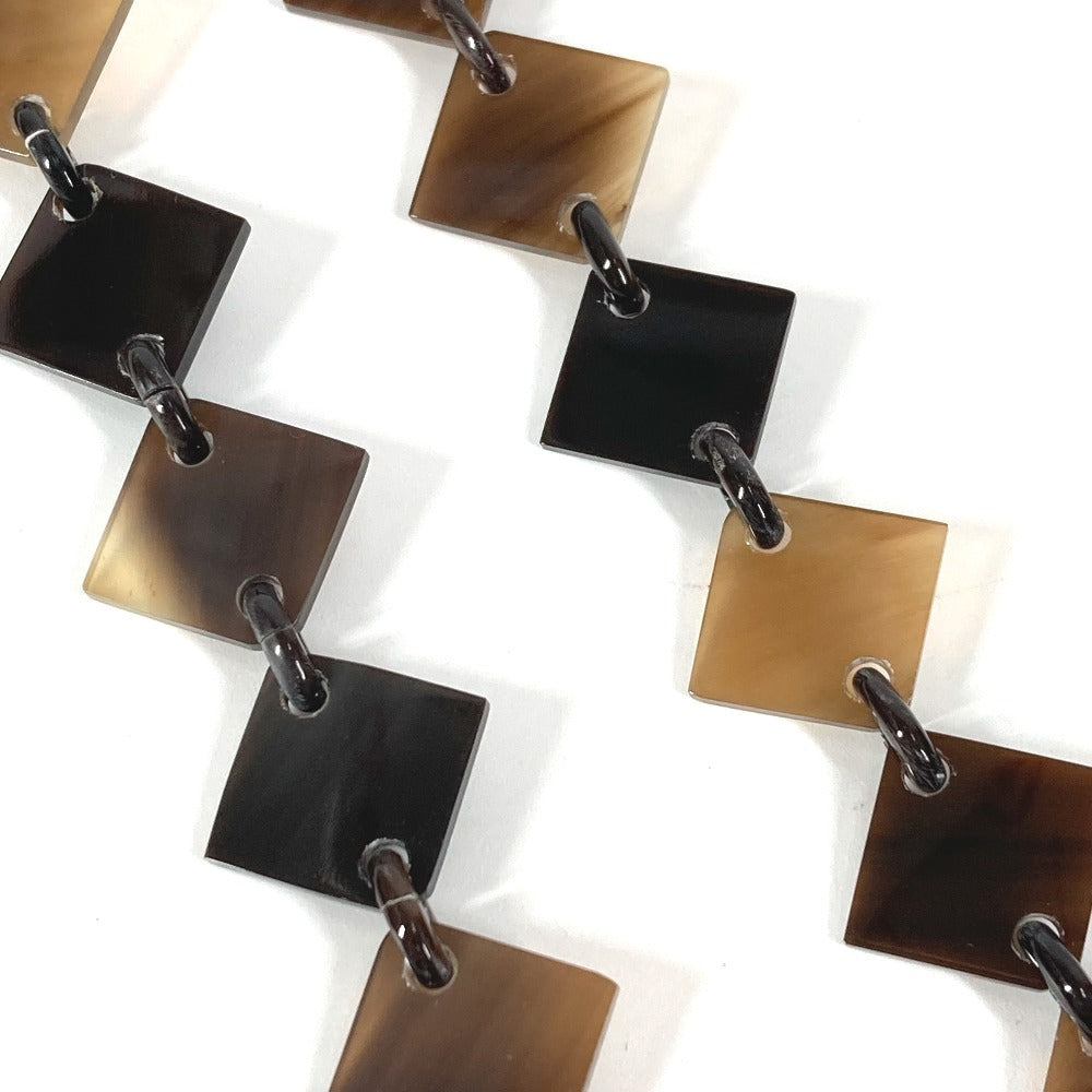 HERMES collier deva corne de buffle コリエ ディーヴァ バッファローホーン ロゴ アクセサリー ロングネックレス ネックレス バッファローホーン レディース マルチカラー