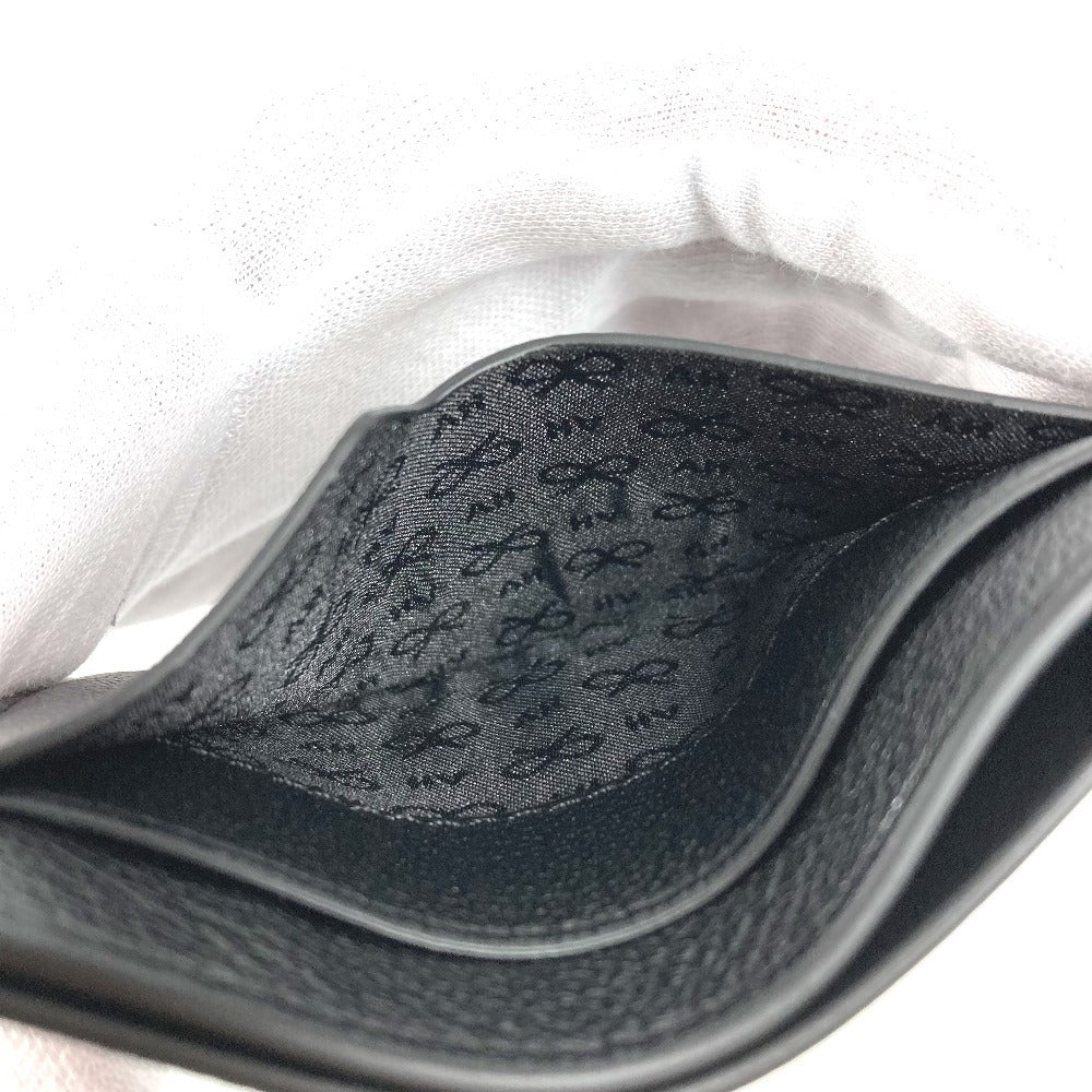 Anya Hindmarch 5050925929141 アイズ Eyes カード・ケース 名刺入れ パスケース カードケース レザー ユニセックス ブラック