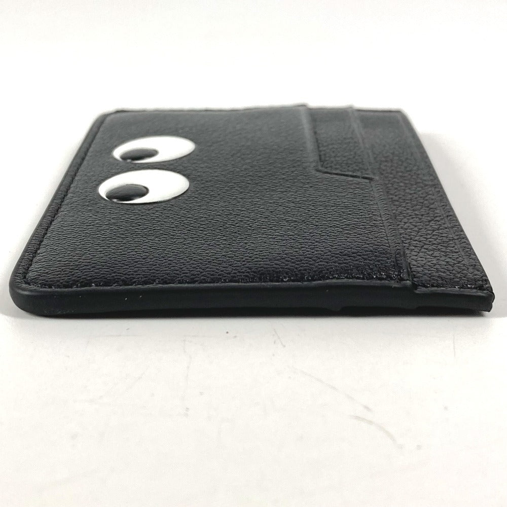 Anya Hindmarch 5050925929141 アイズ Eyes カード・ケース 名刺入れ パスケース カードケース レザー ユニセックス ブラック