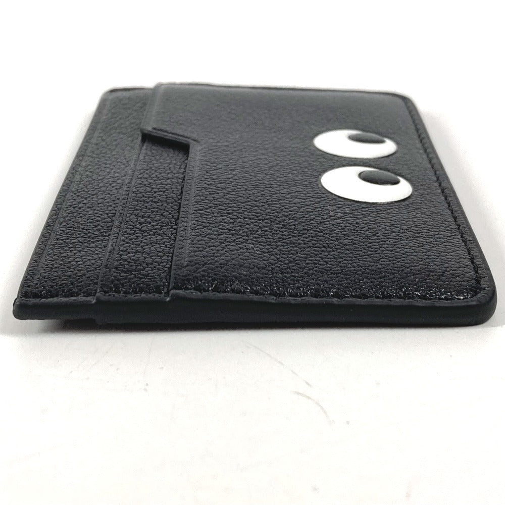 Anya Hindmarch 5050925929141 アイズ Eyes カード・ケース 名刺入れ パスケース カードケース レザー ユニセックス ブラック