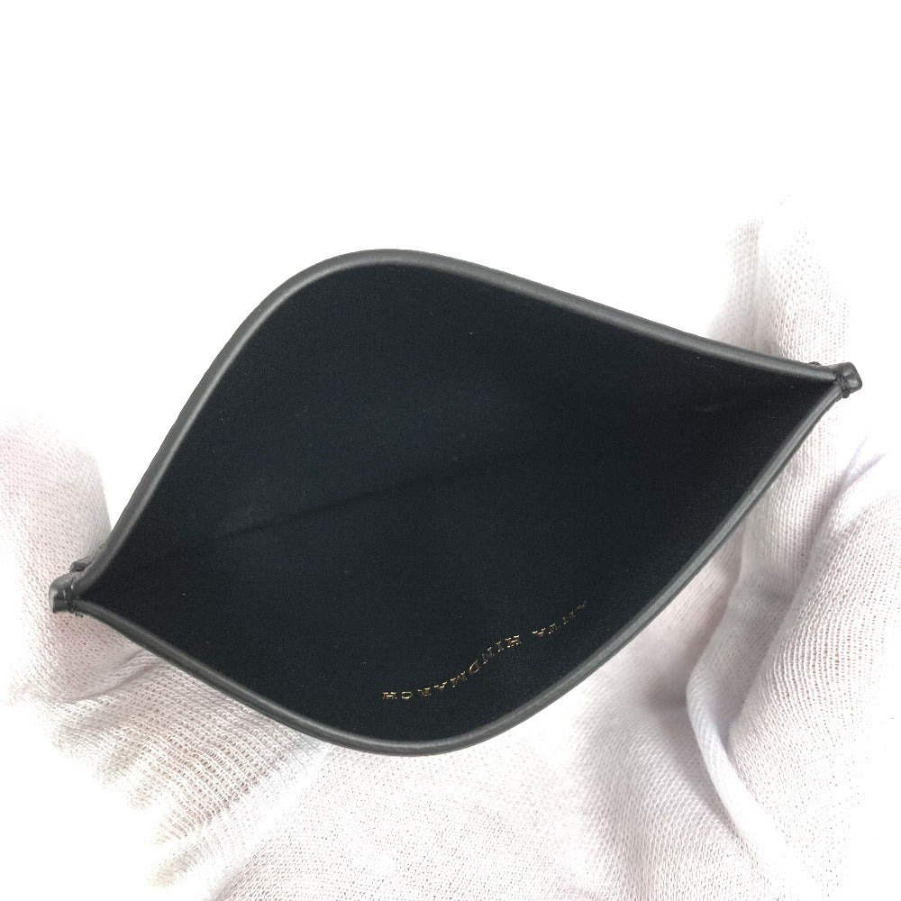 Anya Hindmarch 5050925929141 アイズ Eyes カード・ケース 名刺入れ パスケース カードケース レザー ユニセックス ブラック