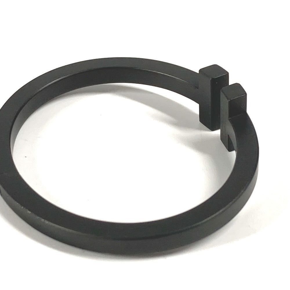 TIFFANY&Co. Tスクエア バングル アクセサリー バングル ブレスレット SS レディース ブラック