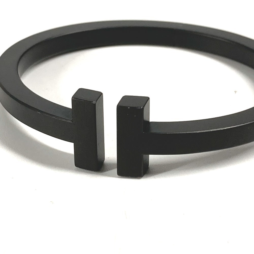 TIFFANY&Co. Tスクエア バングル アクセサリー バングル ブレスレット SS レディース ブラック