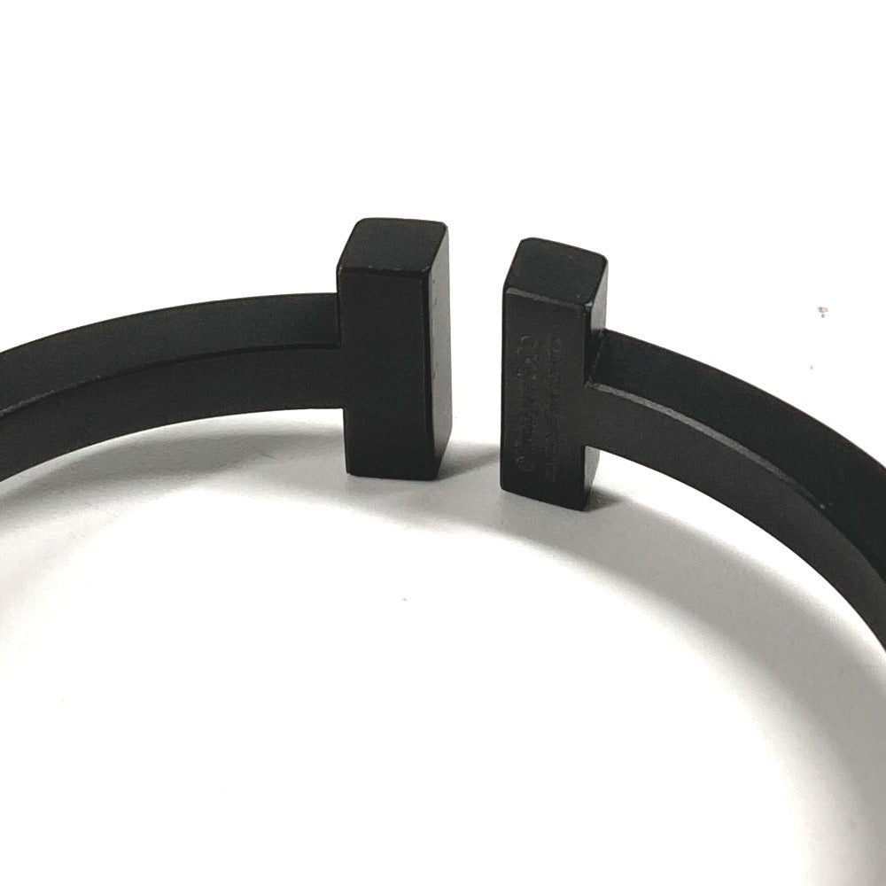 TIFFANY&Co. Tスクエア バングル アクセサリー バングル ブレスレット SS レディース ブラック