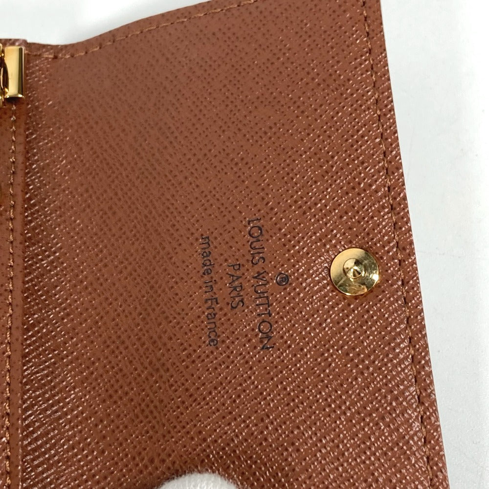 LOUIS VUITTON M62630 モノグラム ミュルティクレ6 ミュルティクレ 6 6連 キーケース 鍵入れ 6P フック キーケース モノグラムキャンバス ユニセックス ブラウン