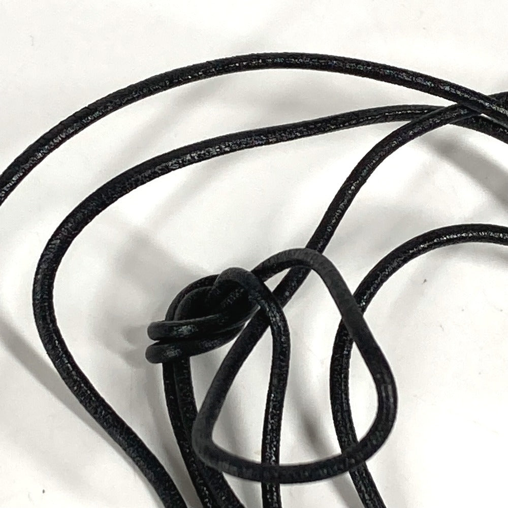 LOUIS VUITTON M65453 革紐 パンダンティフ シャンゼリゼGM アクセサリー チョーカー ネックレス SS ユニセックス シルバー