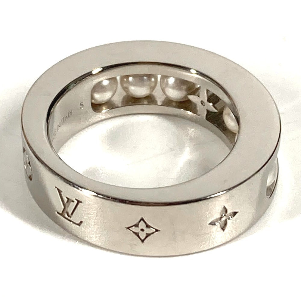 LOUIS VUITTON M1550S モノグラム リング・パール フュージョン アクセサリー リング・指輪 メタル ユニセックス シルバー