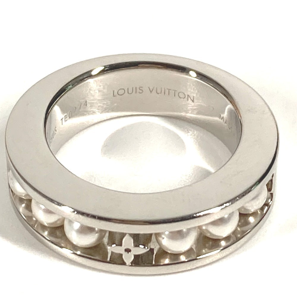 LOUIS VUITTON M1550S モノグラム リング・パール フュージョン アクセサリー リング・指輪 メタル ユニセックス シルバー