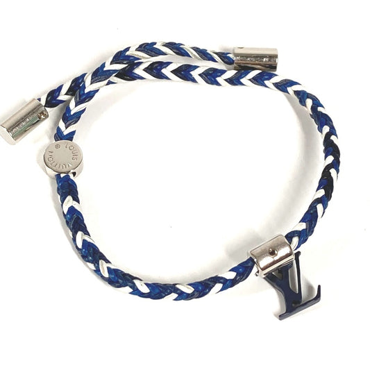 LOUIS VUITTON M6792 ブラスレ フレンドシップチャーム アクセサリー バングル ブレスレット メタル ユニセックス ネイビー