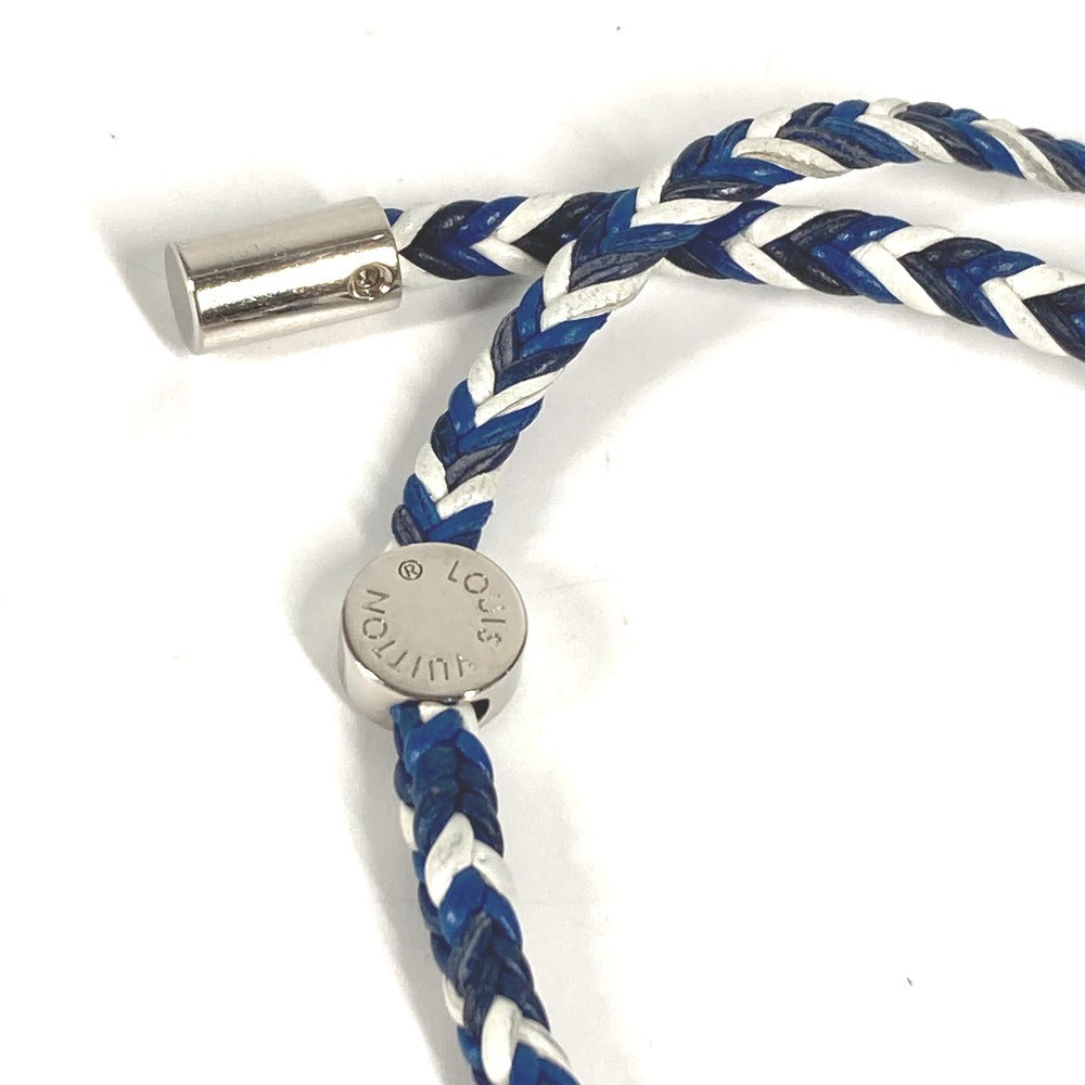 LOUIS VUITTON M6792 ブラスレ フレンドシップチャーム アクセサリー バングル ブレスレット メタル ユニセックス ネイビー