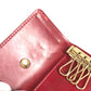 LOUIS VUITTON M91211 モノグラムヴェルニ ミュルティクレ4 ミュルティクレ 4 鍵 4P キーケース モノグラムヴェルニ ユニセックス ポムダムール レッド