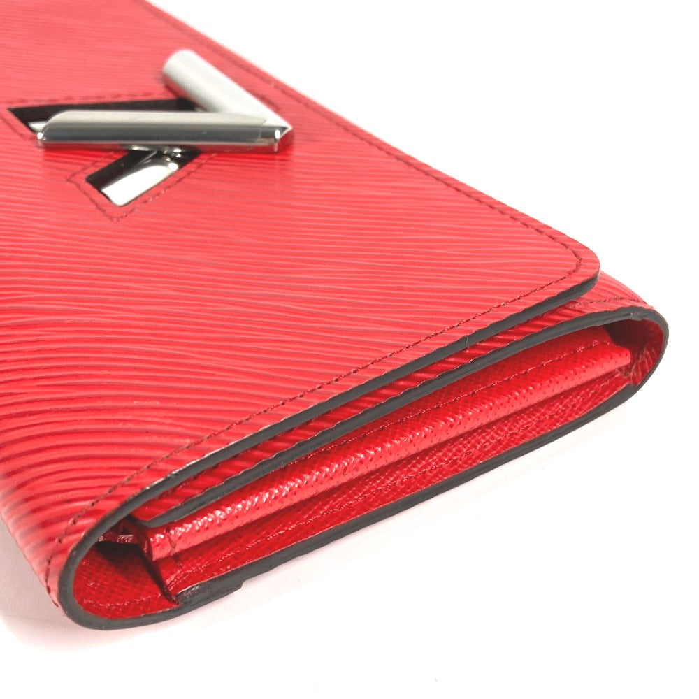 LOUIS VUITTON M61179 エピ ポルトフォイユ・ツイスト ロングウォレット フラップ 長財布 エピレザー レディース コクリコ レッド
