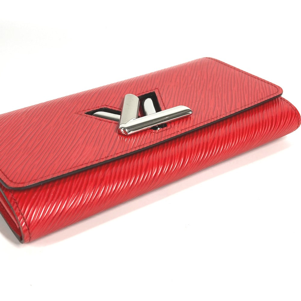 LOUIS VUITTON M61179 エピ ポルトフォイユ・ツイスト ロングウォレット フラップ 長財布 エピレザー レディース コクリコ レッド