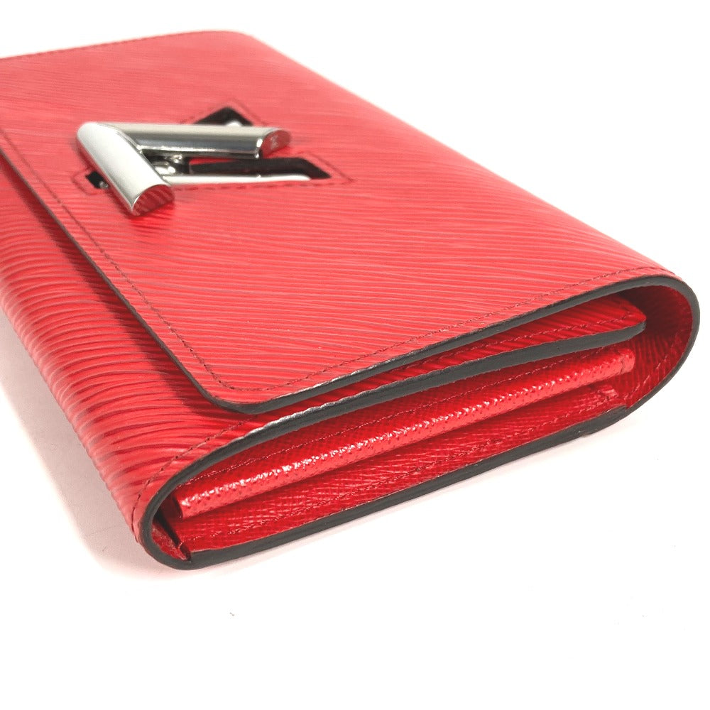 LOUIS VUITTON M61179 エピ ポルトフォイユ・ツイスト ロングウォレット フラップ 長財布 エピレザー レディース コクリコ レッド