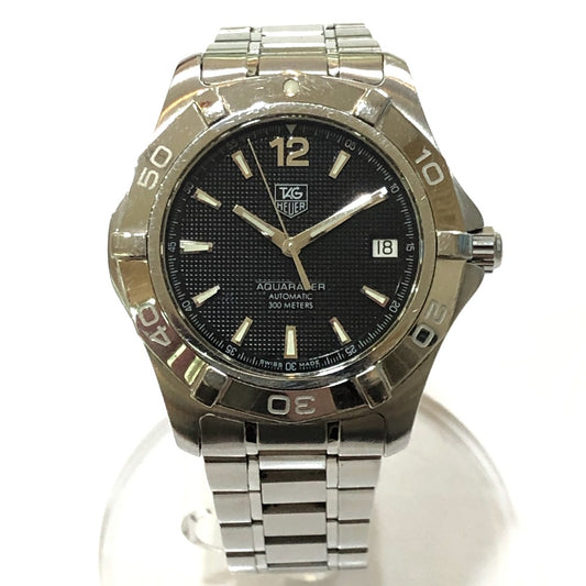 TAG HEUER WAF2110.BA0806 Men's Aquaracer Date Automatic Watch in Stainless Steel with Silver Accents