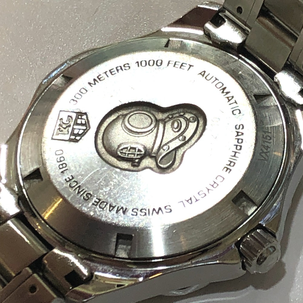 TAG HEUER WAF2110.BA0806 メンズウォッチ 時計 アクアレーサー デイト 自動巻き ウォッチ 腕時計 SS メンズ シルバー