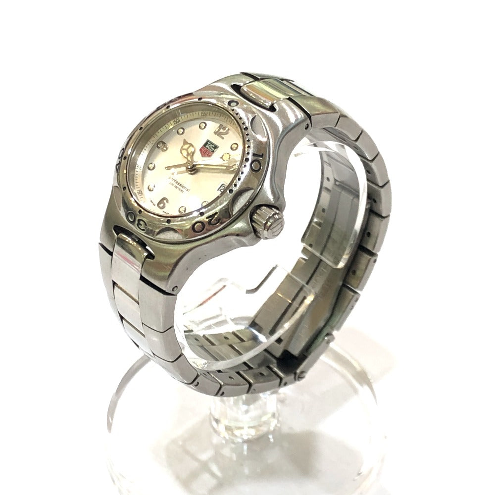 TAG HEUER WL1314 レディースウォッチ 時計 キリウム クォーツ デイト ウォッチ 腕時計 SS レディース シルバー