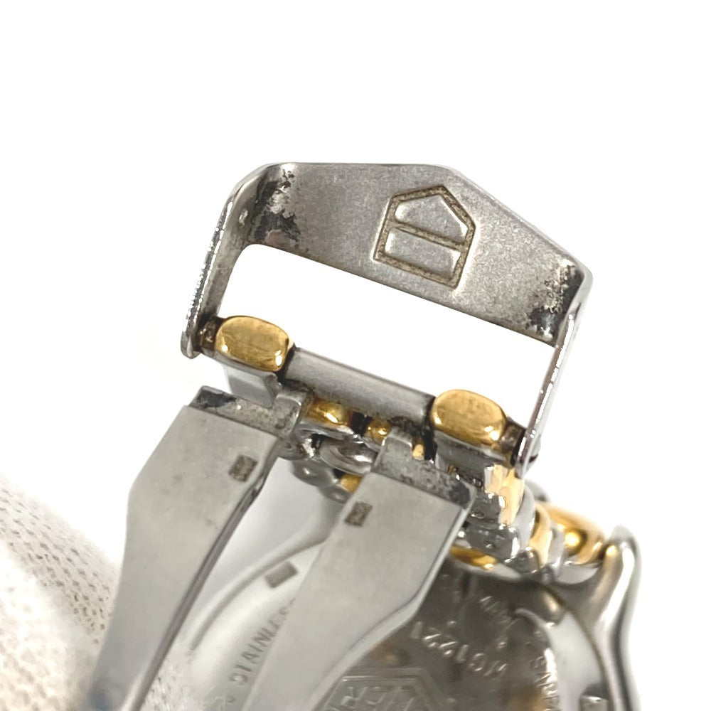 TAG HEUER WG1221-KO プロフェッショナル クォーツ デイト コンビ ウォッチ 時計 腕時計 SS/GP メンズ シルバー