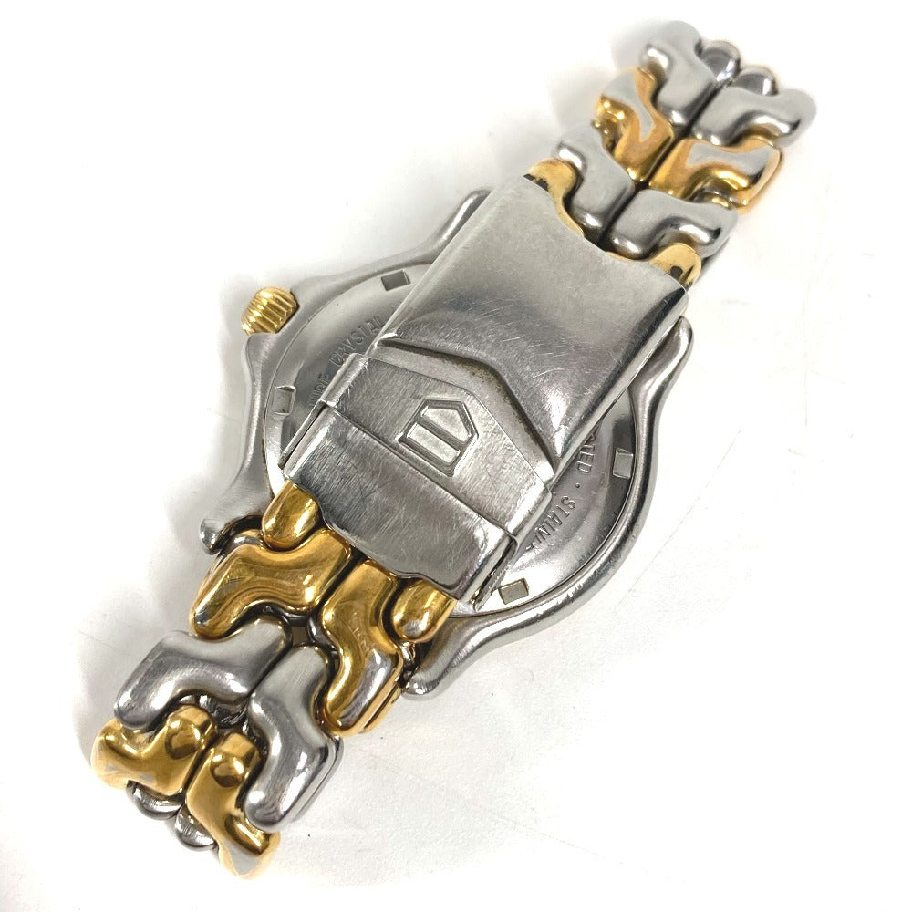 TAG HEUER WG1221-KO プロフェッショナル クォーツ デイト コンビ ウォッチ 時計 腕時計 SS/GP メンズ シルバー