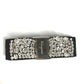 Salvatore Ferragamo Crystal Bijou Vara Ribbon Hair Accessory, Cotton Barrette, Unisex, Black