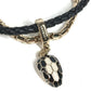 BVLGARI 290257 Serpenti Forever Bracelet, Accessory, Jewelry, Chain, Metal, Unisex, Black