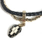 BVLGARI 290257 Serpenti Forever Bracelet, Accessory, Jewelry, Chain, Metal, Unisex, Black