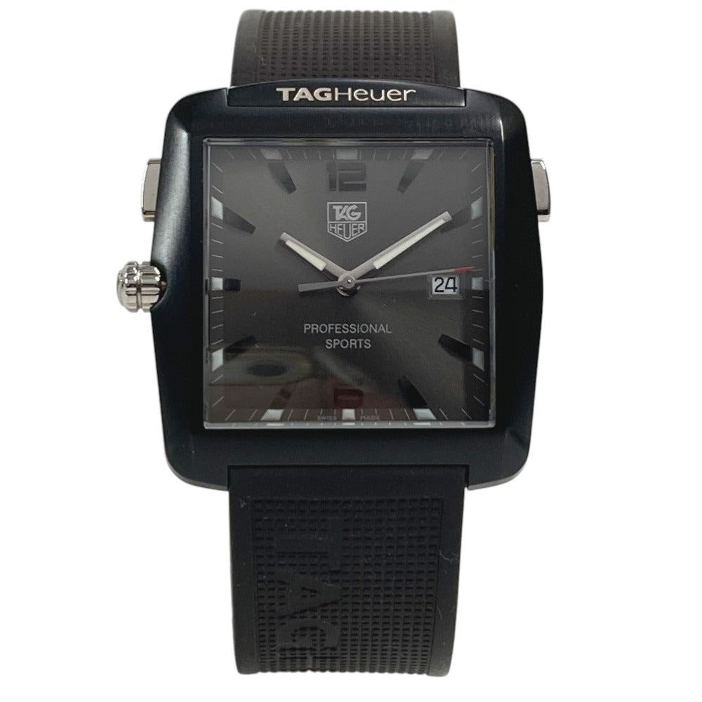 TAG HEUER WAE1113.FT6004 プロフェッショナル スポーツ ルフウォッチ メンズウォッチ ウォッチ 腕時計 ラバー メンズ ブラック