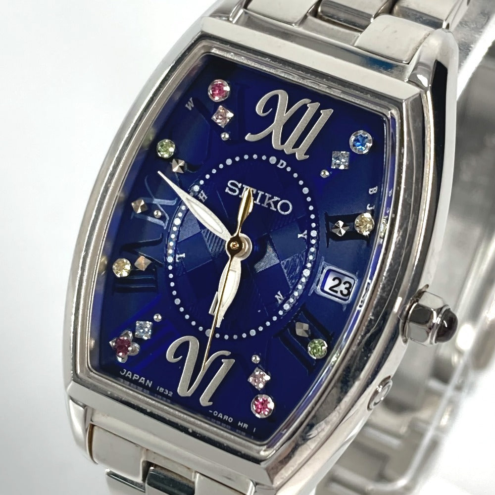 SEIKO SSVW133 ルキア クリスマス限定モデル 8Pダイヤ レディースウォッチ ウォッチ 腕時計 SS レディース シルバー