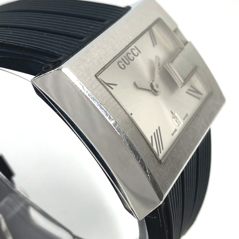 GUCCI 100M Gロゴ ウォッチ メンズウォッチ 時計 腕時計 SS メンズ ブラック