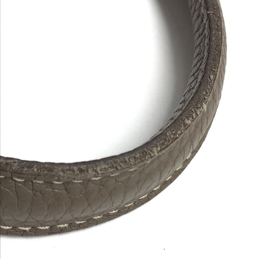 HERMES ヴィクトリア35 肩掛け トートバッグ カバン ボストンバック ショルダーバッグ トリヨンクレマンス ユニセックス エトゥープ グレー