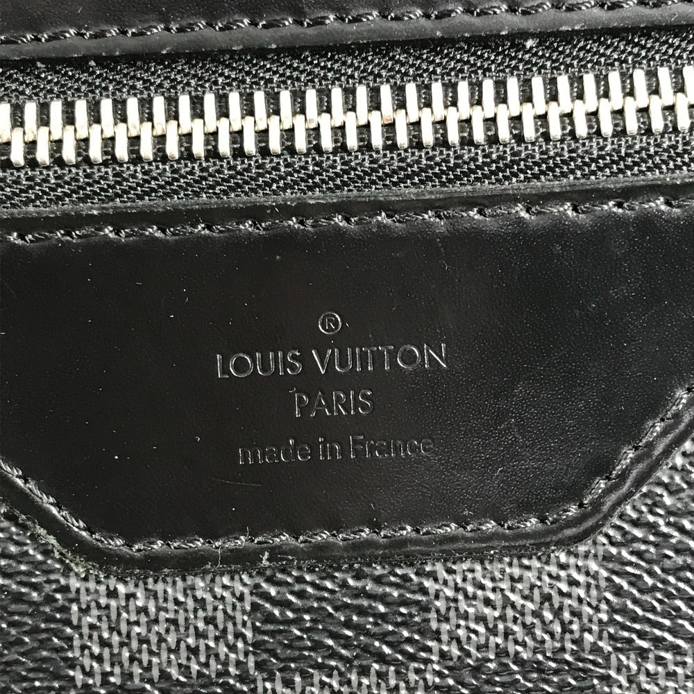 LOUIS VUITTON N58033 ダミエグラフィット ダニエルGM ダニエル GM カバン 斜め掛け メッセンジャーバッグ ショルダーバッグ ダミエグラフィットキャンバス ユニセックス ブラック