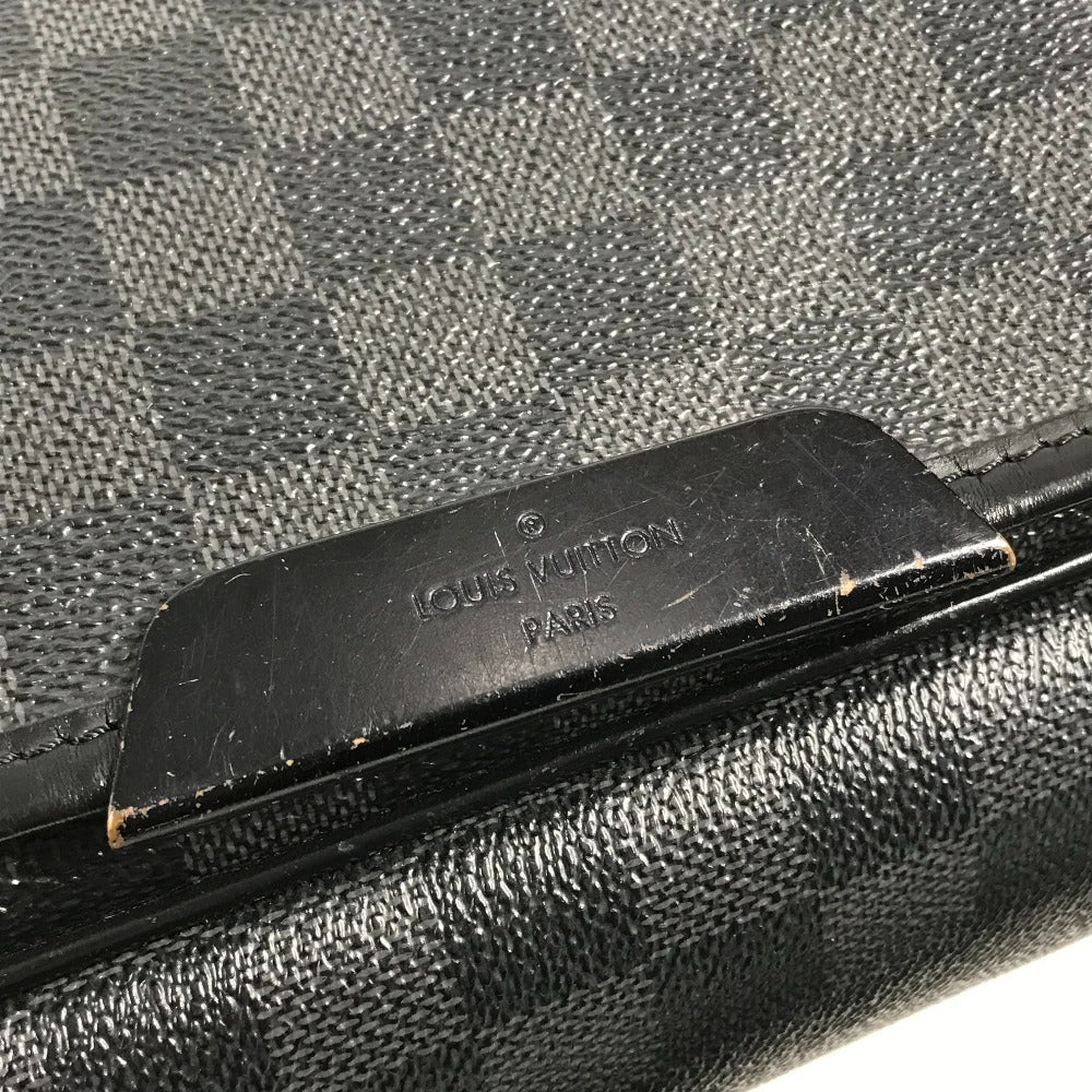 LOUIS VUITTON N58033 ダミエグラフィット ダニエルGM ダニエル GM カバン 斜め掛け メッセンジャーバッグ ショルダーバッグ ダミエグラフィットキャンバス ユニセックス ブラック