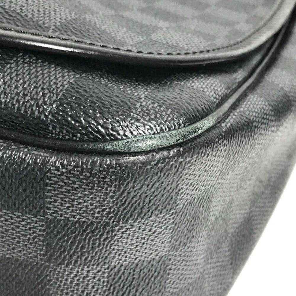 LOUIS VUITTON N58033 ダミエグラフィット ダニエルGM ダニエル GM カバン 斜め掛け メッセンジャーバッグ ショルダーバッグ ダミエグラフィットキャンバス ユニセックス ブラック