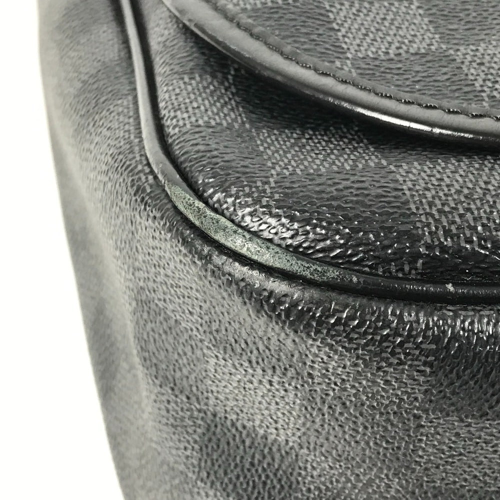 LOUIS VUITTON N58033 ダミエグラフィット ダニエルGM ダニエル GM カバン 斜め掛け メッセンジャーバッグ ショルダーバッグ ダミエグラフィットキャンバス ユニセックス ブラック