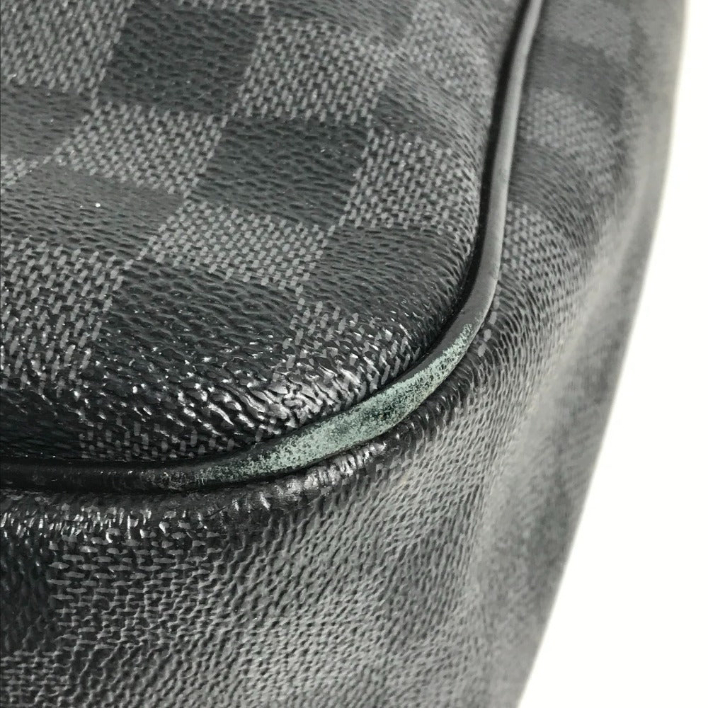 LOUIS VUITTON N58033 ダミエグラフィット ダニエルGM ダニエル GM カバン 斜め掛け メッセンジャーバッグ ショルダーバッグ ダミエグラフィットキャンバス ユニセックス ブラック