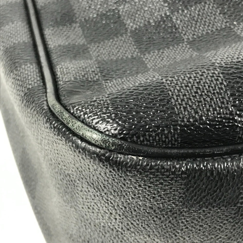 LOUIS VUITTON N58033 ダミエグラフィット ダニエルGM ダニエル GM カバン 斜め掛け メッセンジャーバッグ ショルダーバッグ ダミエグラフィットキャンバス ユニセックス ブラック