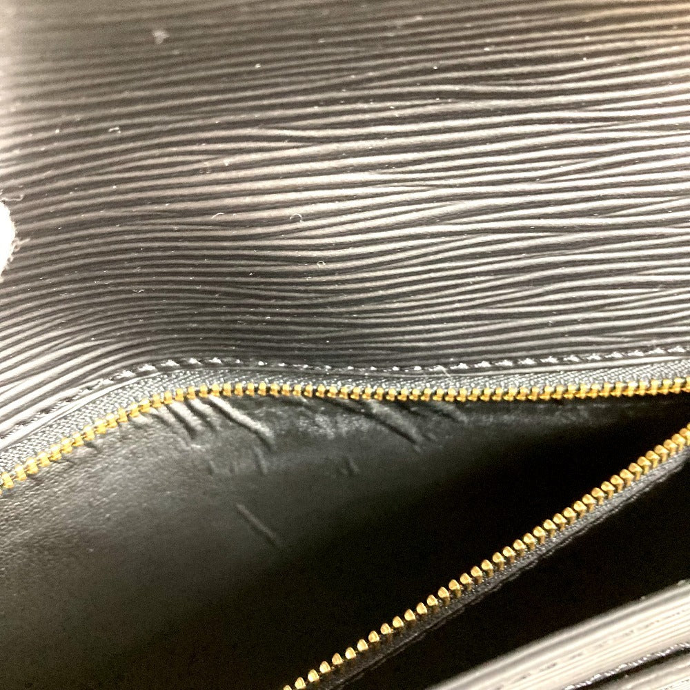 LOUIS VUITTON M52612 エピ ポシェット セリエ ドラゴンヌ クラッチバッグ カバン ストラップ付き セカンドバッグ エピレザー メンズ ノワール ブラック