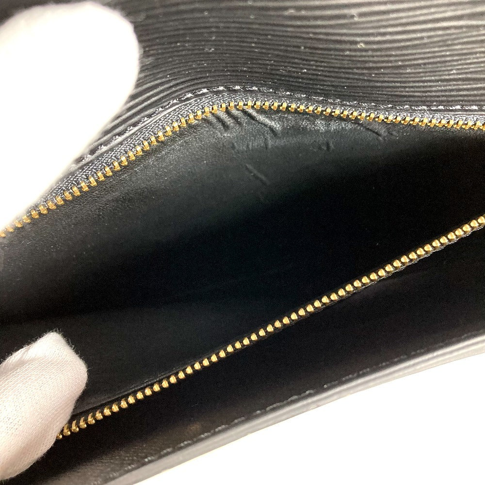 LOUIS VUITTON M52612 エピ ポシェット セリエ ドラゴンヌ クラッチバッグ カバン ストラップ付き セカンドバッグ エピレザー メンズ ノワール ブラック