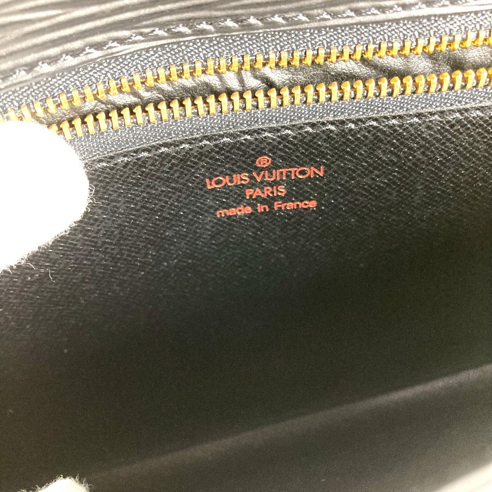 LOUIS VUITTON M52612 エピ ポシェット セリエ ドラゴンヌ クラッチバッグ カバン ストラップ付き セカンドバッグ エピレザー メンズ ノワール ブラック