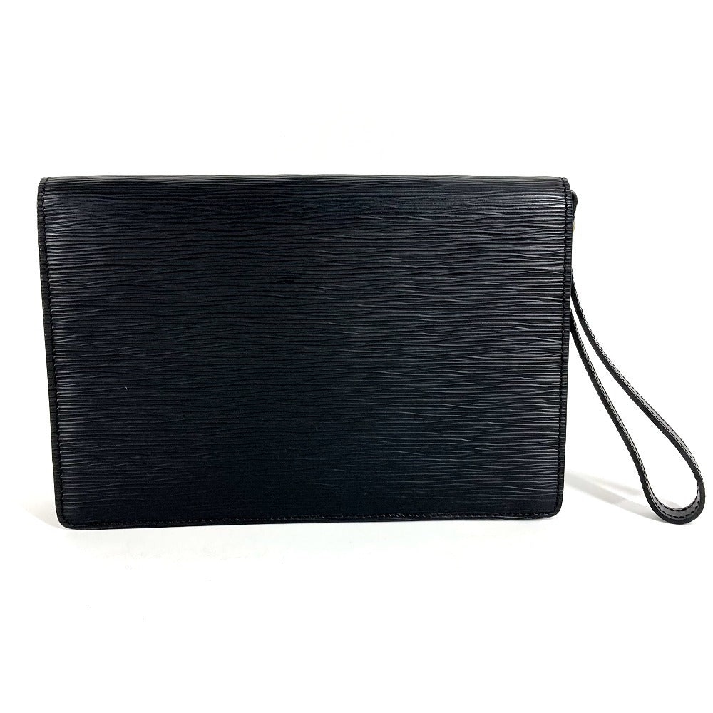 LOUIS VUITTON M52612 エピ ポシェット セリエ ドラゴンヌ クラッチバッグ カバン ストラップ付き セカンドバッグ エピレザー メンズ ノワール ブラック