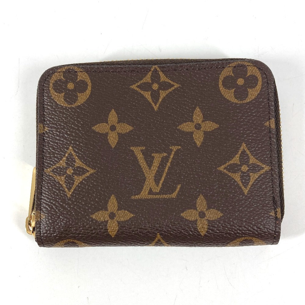 LOUIS VUITTON M60067 モノグラム ジッピーコインパース 財布 ウォレット 小銭入れ ラウンドファスナー コインケース モノグラムキャンバス ユニセックス ブラウン
