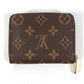 LOUIS VUITTON M60067 モノグラム ジッピーコインパース 財布 ウォレット 小銭入れ ラウンドファスナー コインケース モノグラムキャンバス ユニセックス ブラウン