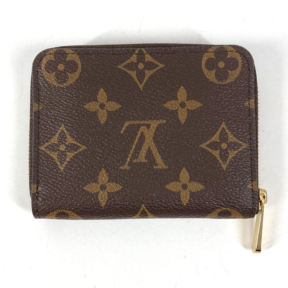 LOUIS VUITTON M60067 モノグラム ジッピーコインパース 財布 ウォレット 小銭入れ ラウンドファスナー コインケース モノグラムキャンバス ユニセックス ブラウン