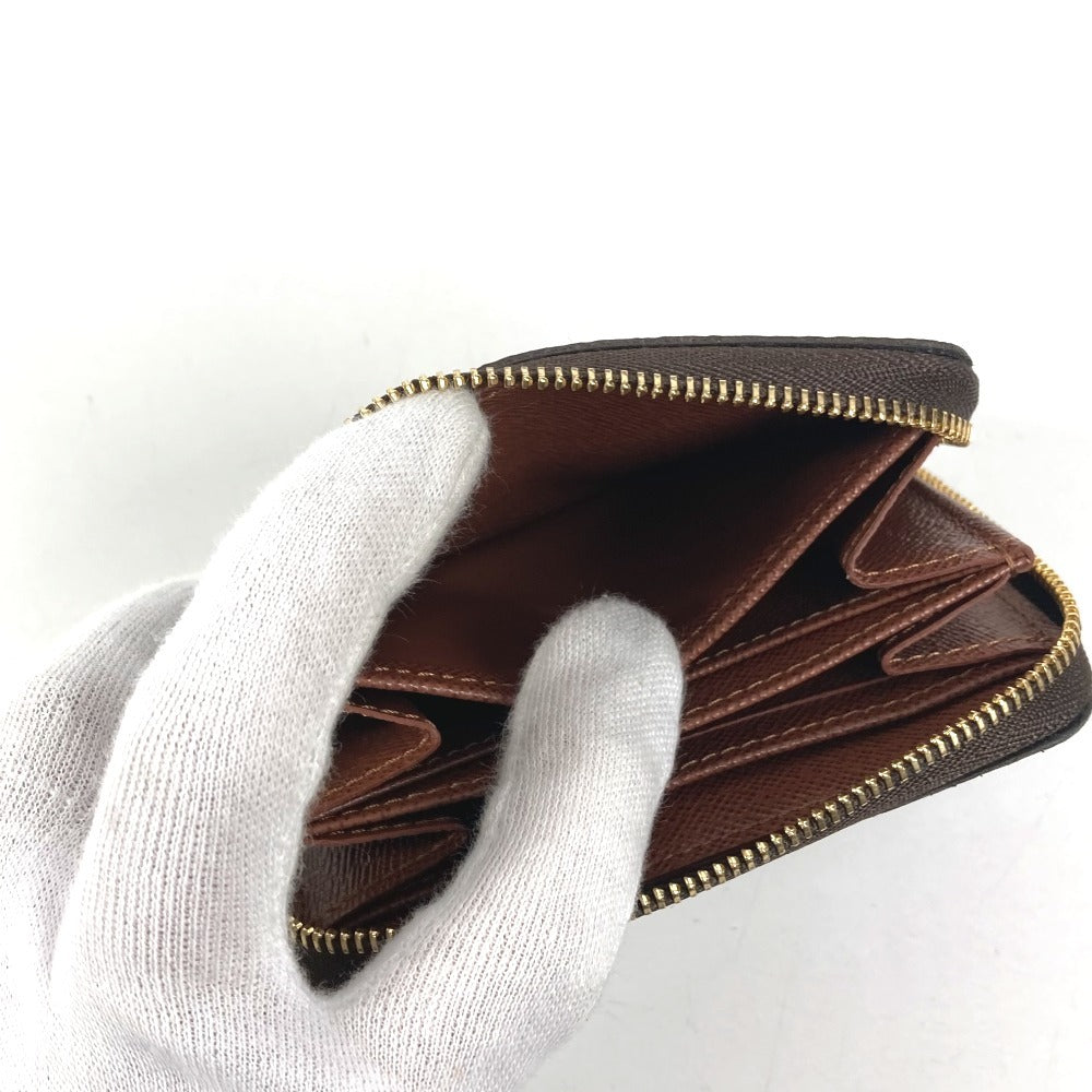 LOUIS VUITTON M60067 モノグラム ジッピーコインパース 財布 ウォレット 小銭入れ ラウンドファスナー コインケース モノグラムキャンバス ユニセックス ブラウン