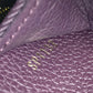 LOUIS VUITTON M60298 Monogram Empreinte Portefeuille Secret Long Long Wallet Round Zipper Long Wallet Monogram Empreinte Leather Unisex Aube Purple